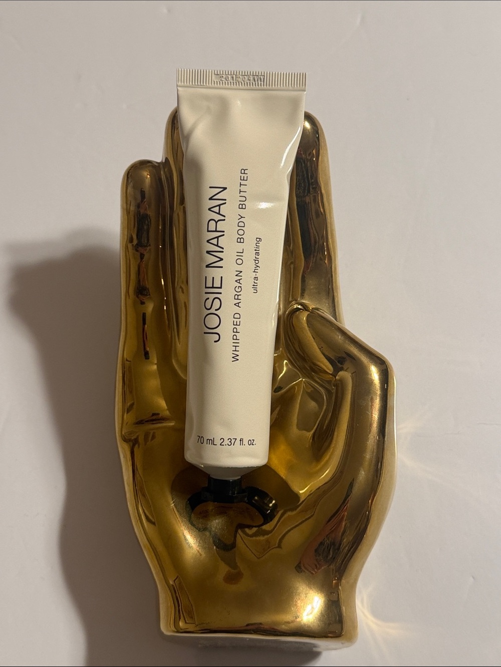 JOSIE MARAN Vanilla Yuzu Whipped Argan Oil Body Butter Ultra Hydrating 2.37oz
